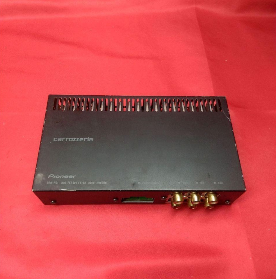 Pioneer Carrozzeria DEH-P01 1DIN Car Audio CD USB DSP Network Amp