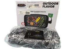 Chefman Electric Smokeless Indoor Grill - Black