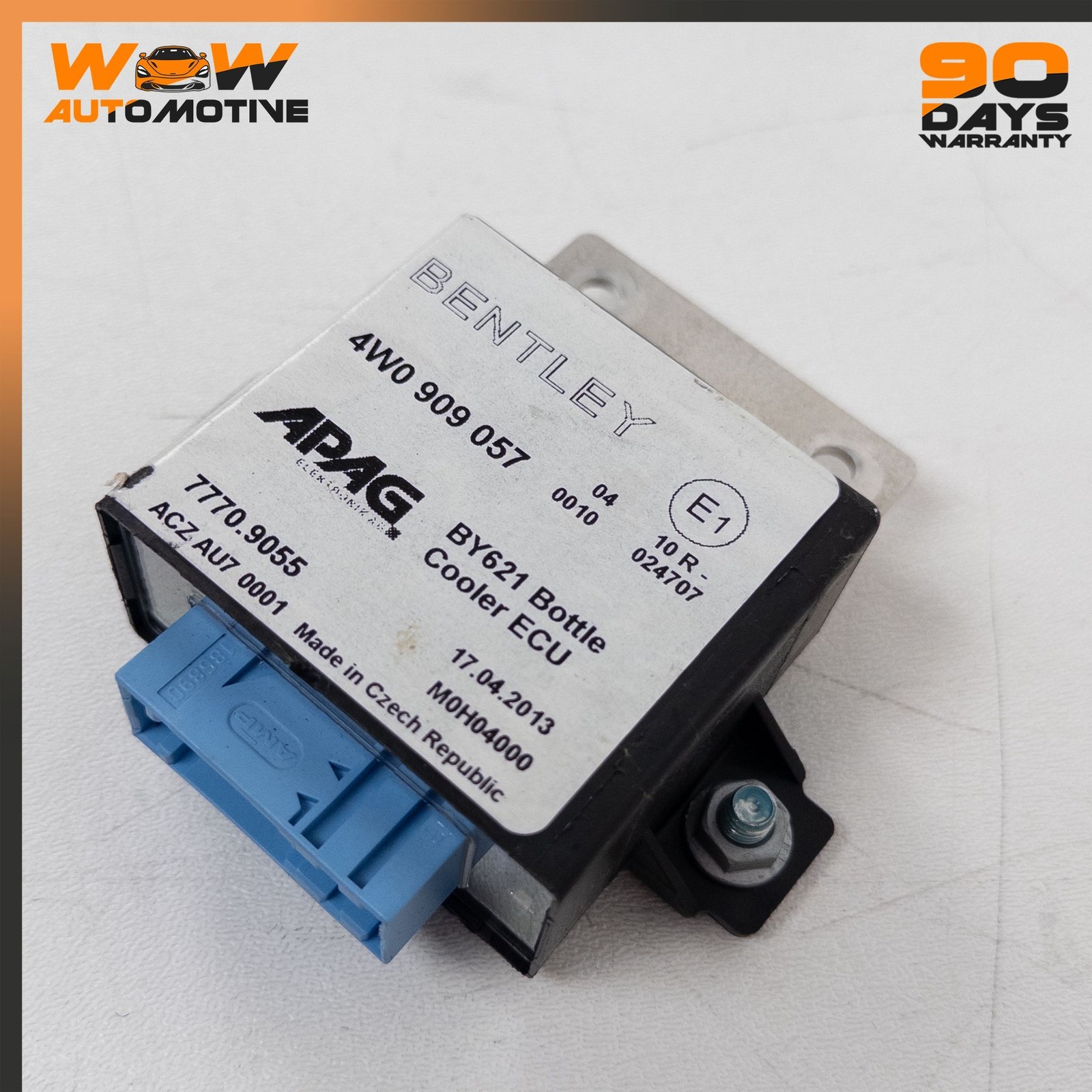 14-19 BENTLEY FLYING SPUR REAR BOTTLE COOLER CONTROL MODULE UNIT ECU OEM