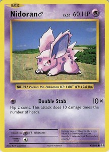 Nidoran M 43/108 XY Evolutions Common