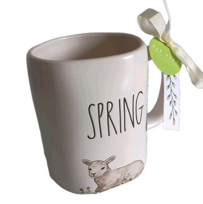Rae Dunn Tasse SPRING Lamm Ostern Neu
