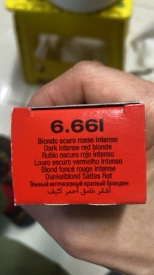 6.66I dark intense red blonde Alfaparf milano evolution hair color 60ml