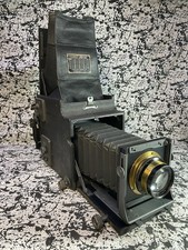 Graflex R.B. Auto D 3x4 Camera Bausch Lomb - Zeiss Tessar Series 1C Lens
