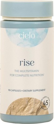 Cielo Rise 90 Capsules Daily Multivitamin for Men and Women Vitamin A C D3 K2 B6