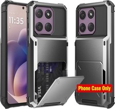 Wallet Case for Motorola Moto G Stylus 2025/2026 with Card Holder and Flip Cover