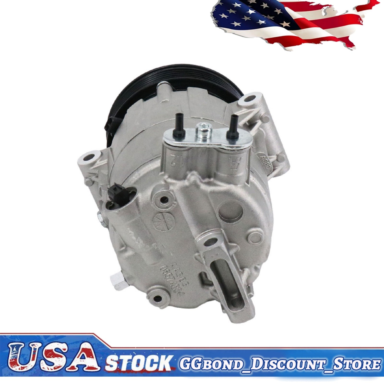 AC Compressor Pump AD-1086 333332 For Maserati Levante 3.0L 2017 2018