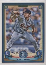 2019 Topps Gypsy Queen Indigo 243/250 Matthew Boyd Matt Boyd #24 6f5
