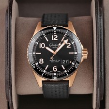 Glashutte Original SeaQ Panorama Date Red Gold / Black / Rubber