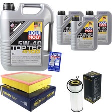 INSPEKTIONSKIT FILTER LIQUI MOLY ÖL 8L 5W-40 für VW LT 28-35 II Bus 2DM 2.5 TDI