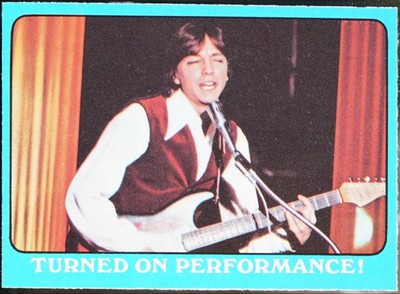 1971 O-PEE-CHEE Partridge Family Non-Sport Turned On Performance! #35A EX