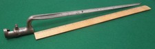 Civil War, US Springfield Socket Bayonet, 18", E1, F3 Enfield Mark  Rack Mark