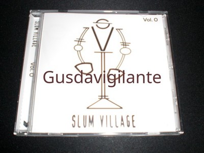Slum Village Fantastic Vol. 0 CD Jay Dee J-Dilla  Undeground Hip Hop 