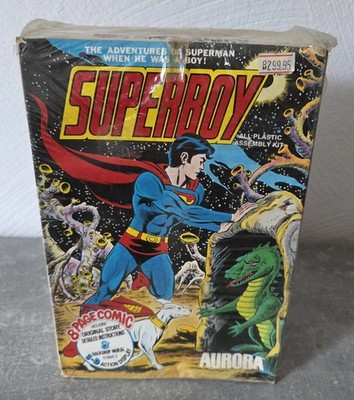 AURORA Comic Scenes SUPERBOY Bausatz Model Kit 1974 OVP Sealed Krypto Superman
