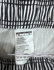 Black and white pinstripe men’s swim shorts XL￼ — photo 3