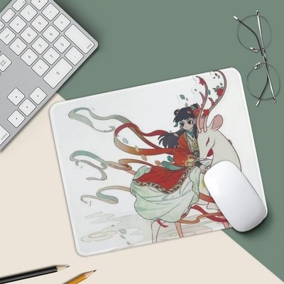 The Daily Life of the Immortals keyboard and mouse pad desk mat  9.8x11.8 inches
