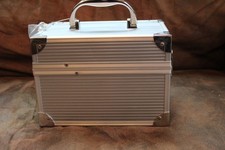 Caboodles Aluminum Train Makeup Case, used