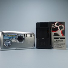 Pentax Underwater Digital Camera Optio WP 5.0MP Silver Tested W Battery +Charger