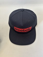 Reebok SnapBack Cap Hat Navy Blue Red 