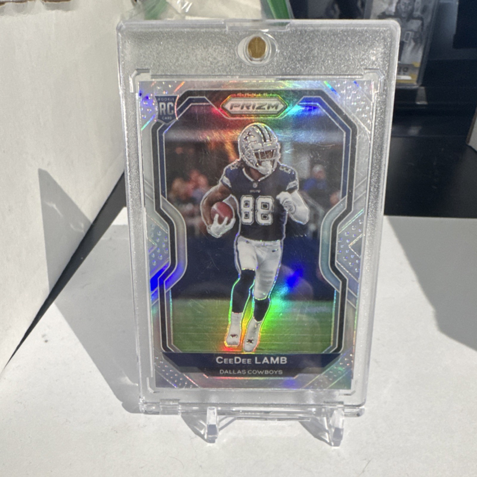 Panini 2020 Prizm CeeDee Lamb Dallas Cowboys Rookie Silver #334 Football Card