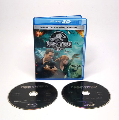 Jurassic World: Fallen Kingdom Blu-ray & Blu-ray 3D, Jurassic Journals, VG+