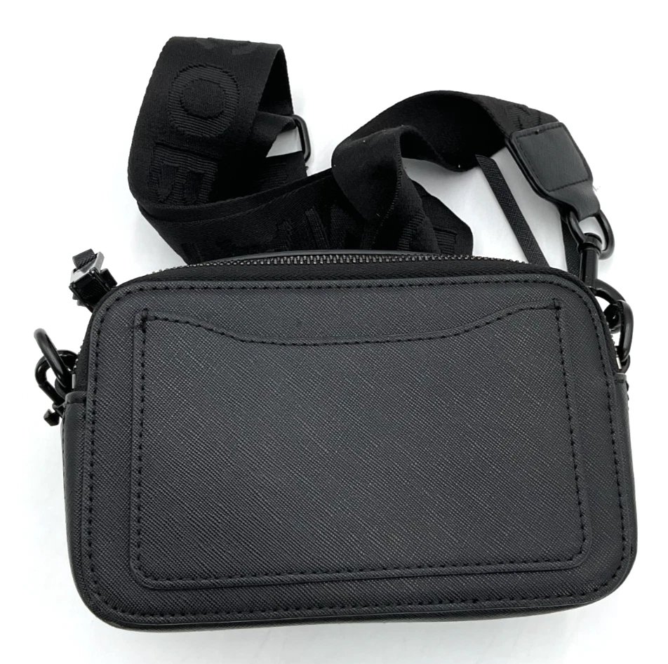 Bolso Bandolera Marc Jacobs The Snapshot DTM Cuero Negro Foto 3 de 4