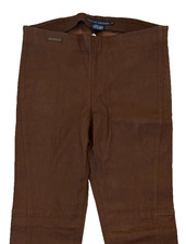  1298 Ralph Lauren Leather Jodhpur Equestrian Holiday Leggings Polo Pants 10 M