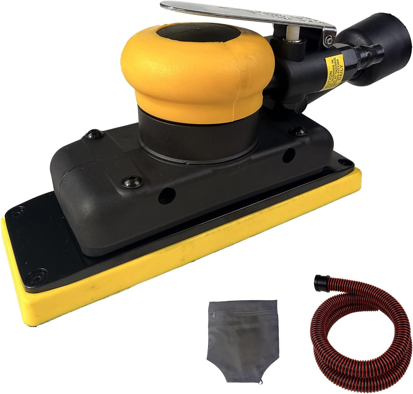 Smerigliatrice Pneumatica 70x198mm | Levigatrice con 10 Griglie Abrasive