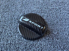 Genuine Carbon Fiber Pattern F Sport Petrol Fuel Cap Cover For Lexus