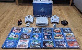 Dreamcast Console Bundle Boxed, Accessories, Upgrades, 18 Games FREE SHIP 🔥🔥🔥