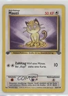 Meowth German 1st Ed. Pokemon Jungle #56 1999
