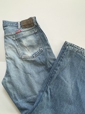 Vintage 90s Wrangler Jeans Made in USA 36x30 Blue Denim Straight Leg