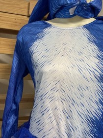 NEW Sonic The Headhog Costume Girl's Dress with Hat Girl's Size XL KG JD