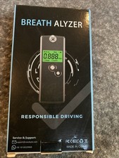Electronic Breathalyzer LCD, 4-Digit Accuracy, Memory, Results In 5 Seconds