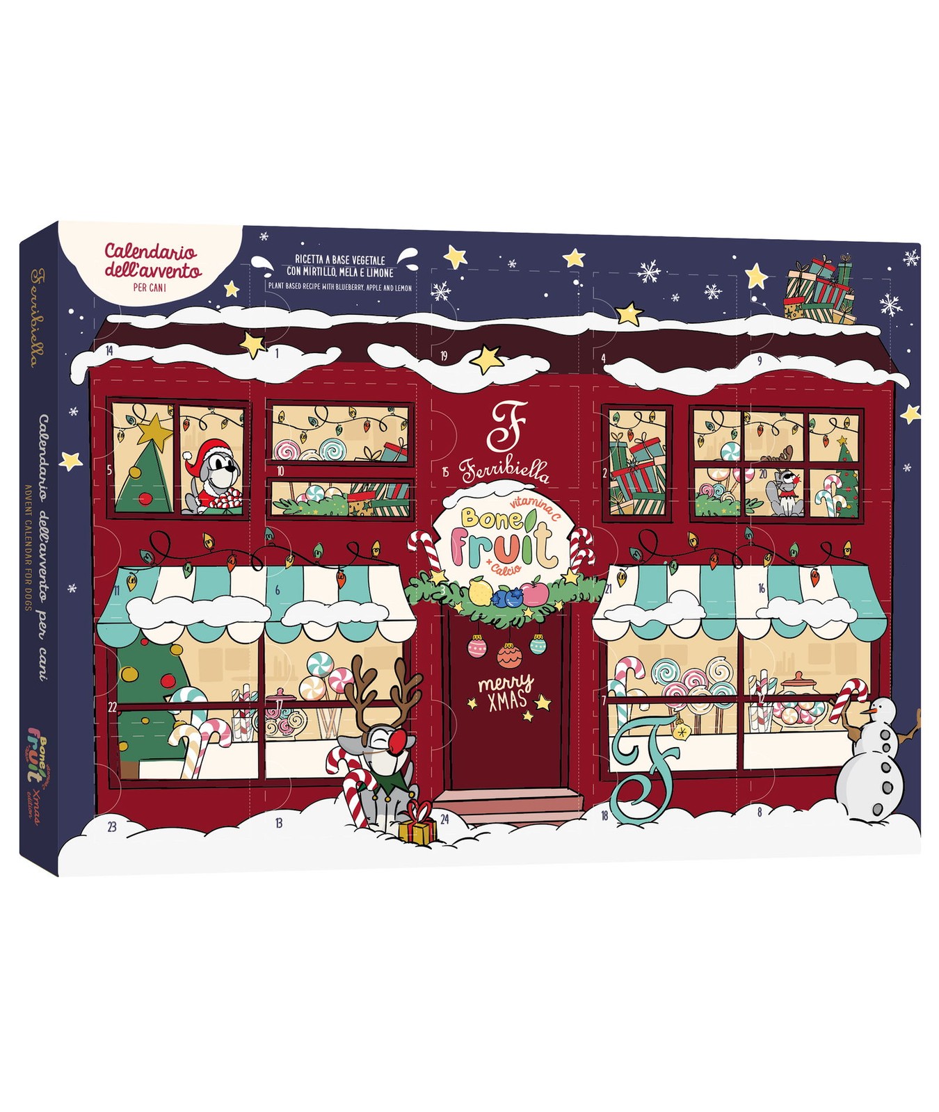 Calendario dell'Avvento di Natale per Cani Ferribiella 