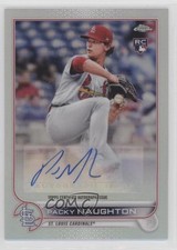 2022 Topps Chrome Update Auto Packy Naughton #AC-PN Auto 0a6