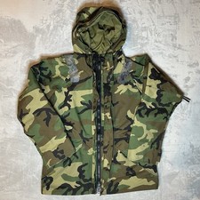 US Military ECWCS Woodland Camo Cold Weather Parka MediumShort Alpha Industries
