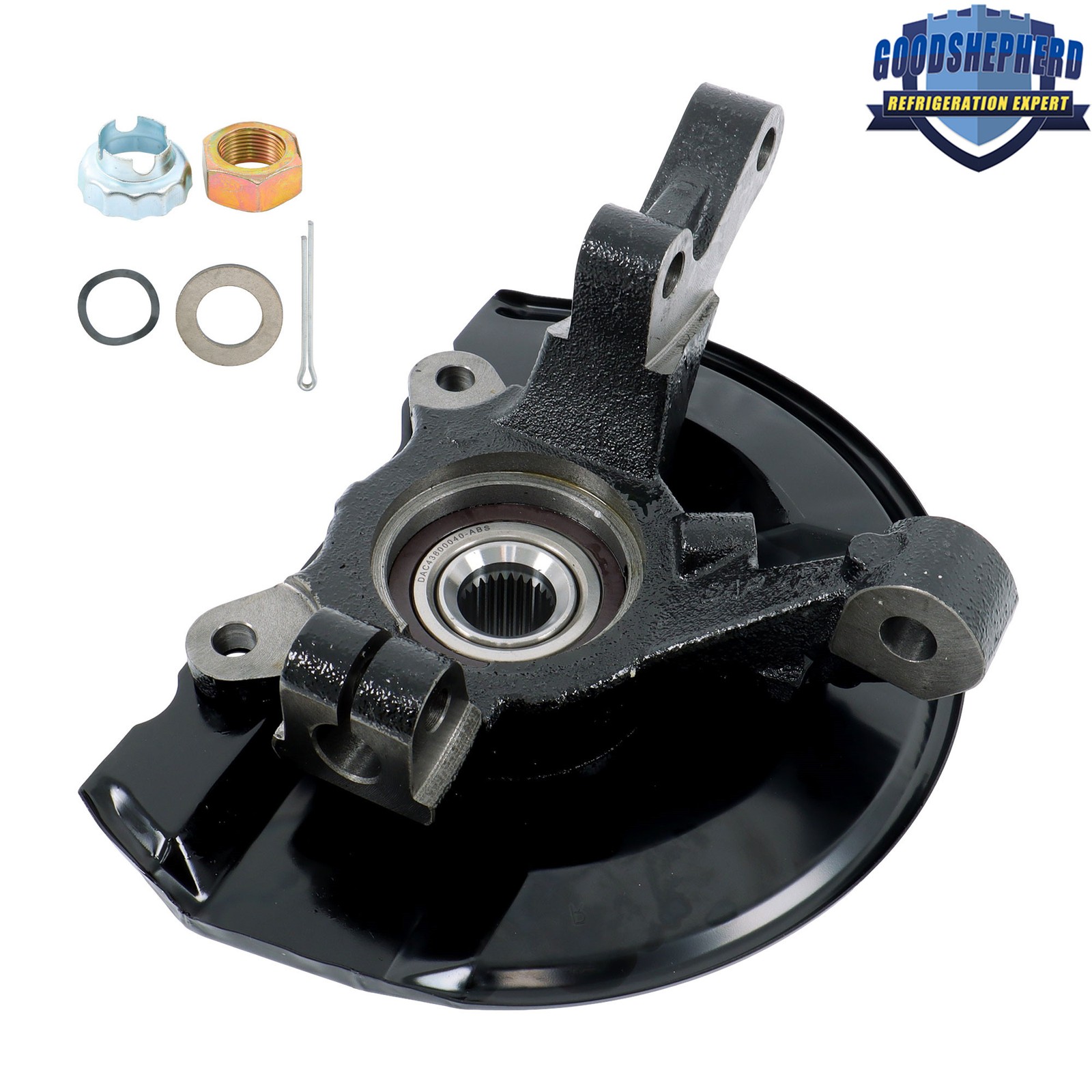 For Mitsubishi Outlander 07-18 Front RH Steering Knuckle & Hub Bearing Assembly