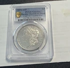1878 8TF Morgan Dollar PCGS  AU Vam 14.3 Doubled Bow