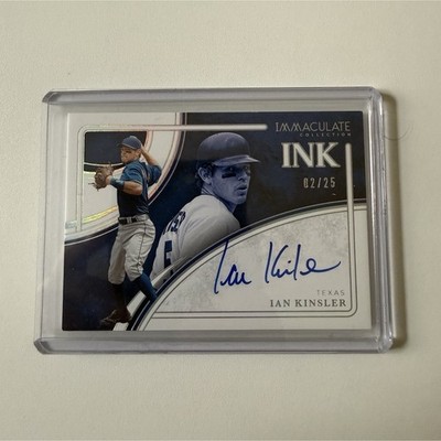Panini 2026 Immaculate Collection Ink Ian Kinsler Auto II-IK 02/25