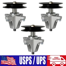 3x Spindle Assembly for 618-06978 918-06978 54" Deck Cub Cadet MTD Troy Bilt