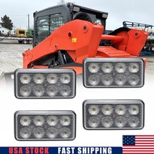 4pcs 40w Led Work Light V0511-53510 For Kubota Skid Steer Svl75c, Svl90, Svl90-2