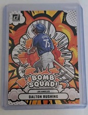 2025 Panini Donruss - Bomb Squad Dalton Rushing #5 (RC)