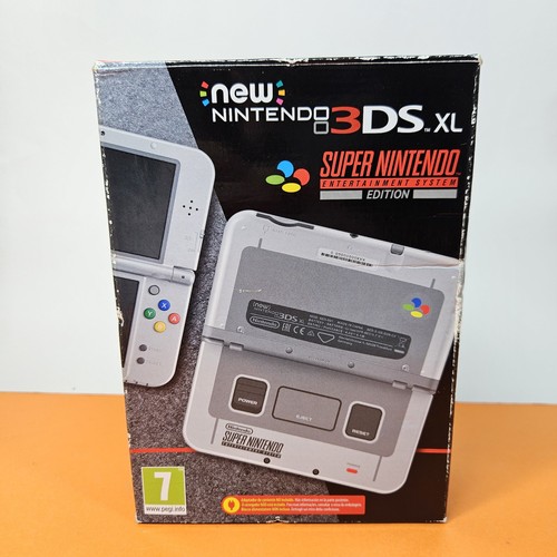 Console NEW NINTENDO 3DS XL SNES EDITION COMPLETA OTTIME CONDIZIONI ORIGINALE - Foto 12 di 15