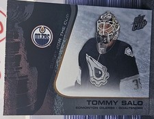 2003 Pacific Tommy Salo Quest For The Cup 🚨🚨🚨 Edmonton Oilers 