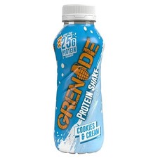 Grenade Cookies & Cream Flavour Protein Shake 330ml x 8
