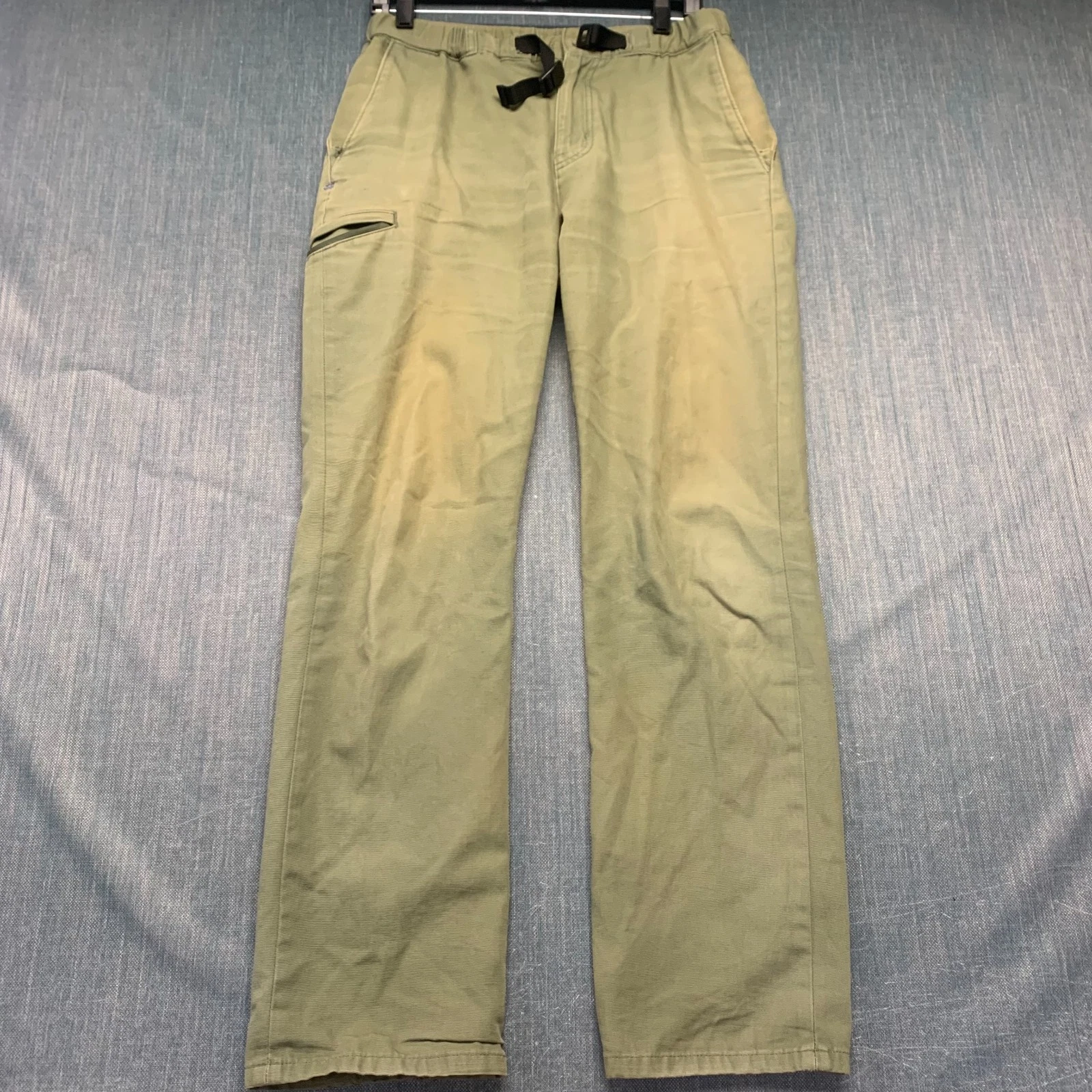Patagonia Men's Pants Size S Green Workwear Cargo Hiking Outdoor Cotton