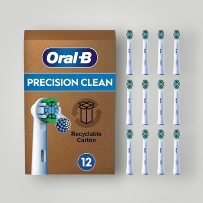 Oral-B Pro Precision Clean Aufsteckbürsten 12er Pack Original Zahnbürstenaufsatz