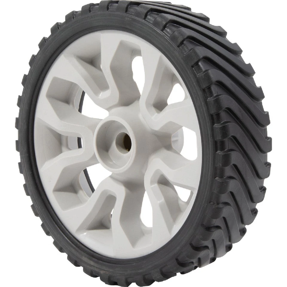 Equipo original MTD 7 pulgadas Conjunto de rueda delantera para la mayoría de las cortadoras de césped Foto 2 de 2