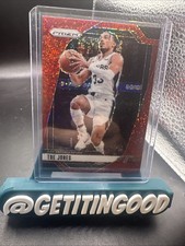 2024-25 Panini Prizm - Tre Jones #61 Red Sparkle Prizm