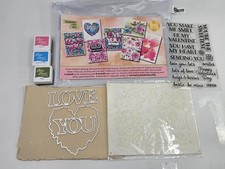 Hero Arts MY MONTHLY HERO January 2024 Kit Stamps Dies Layering Stencils Love